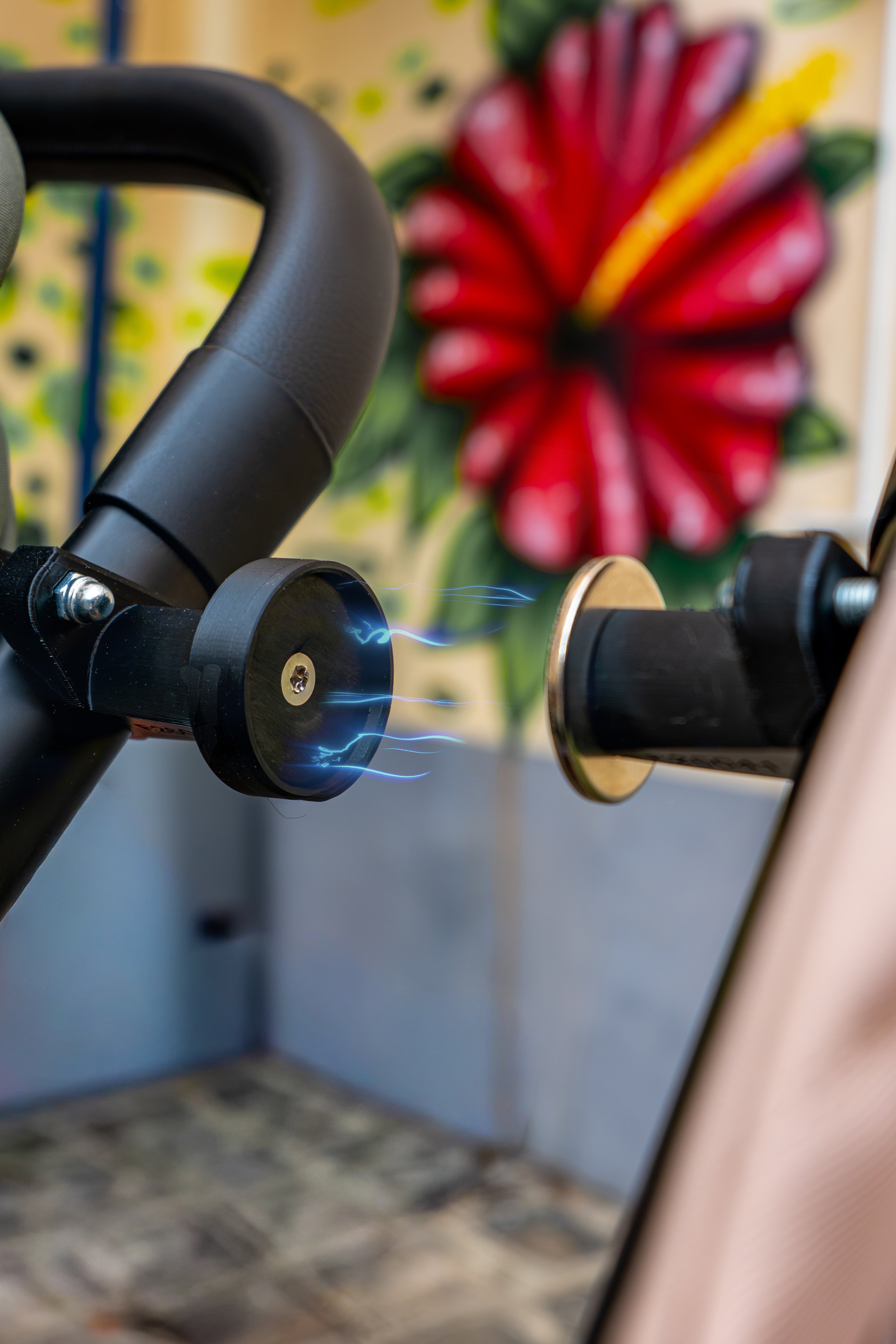 Magnetic connectors for Butterfly strollers - Calilou Fly